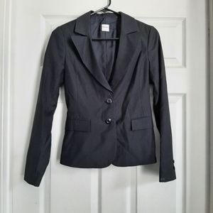 Aritzia Talula Babaton Pinstripe Black Blazer 2